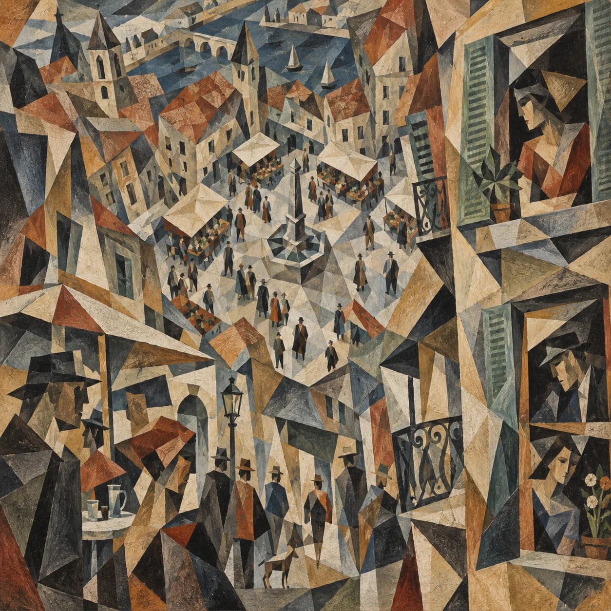 Cubism artwork 9