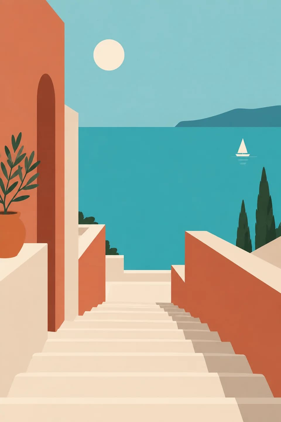 Minimalism & flat design artwork 7