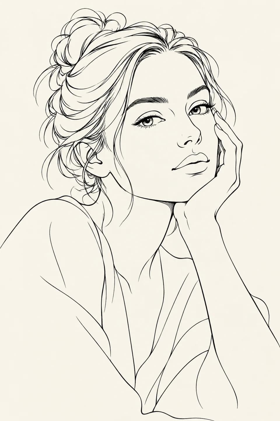 Line art artwork 10