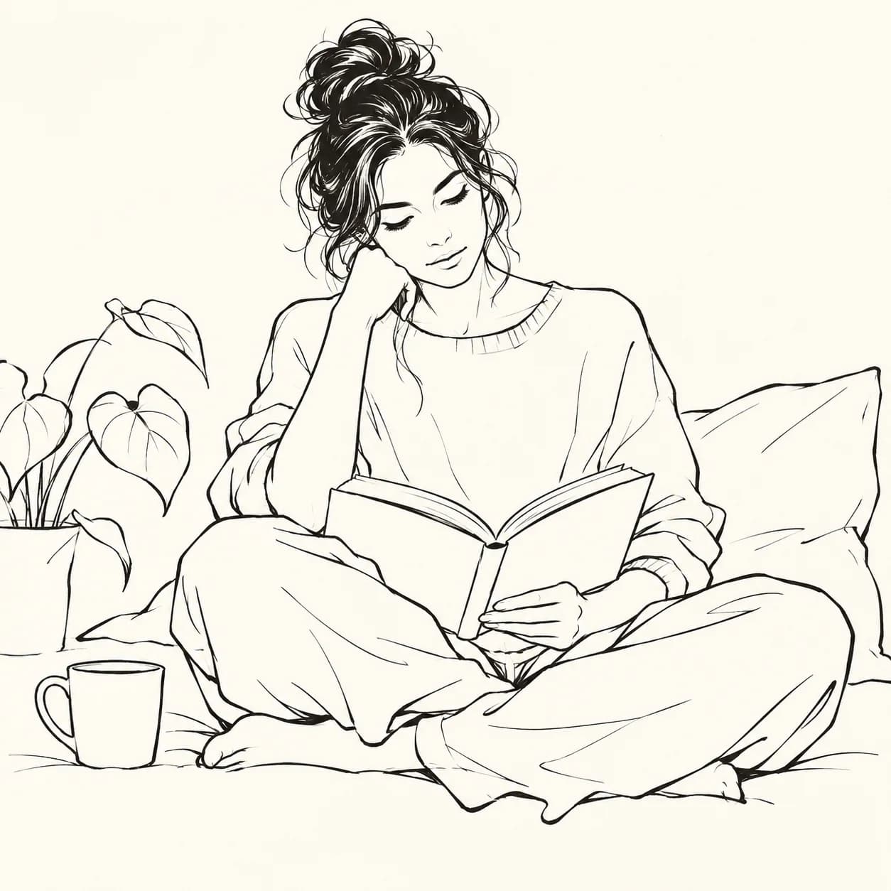 Line art artwork 15