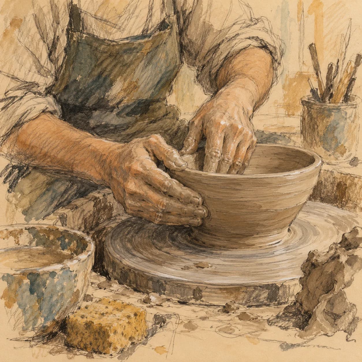 Sketching artwork 15