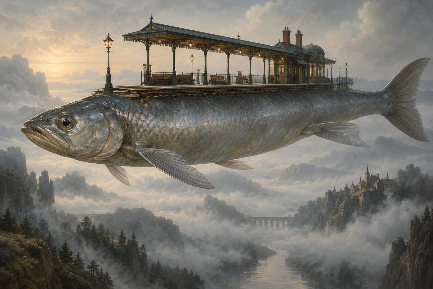 Surrealist painting artwork 5