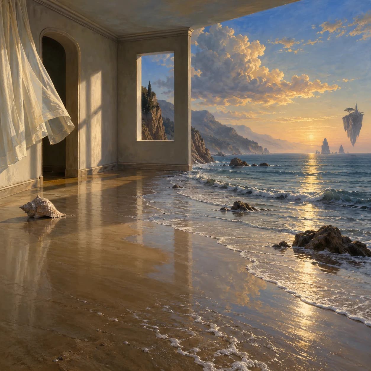Surrealist painting artwork 12