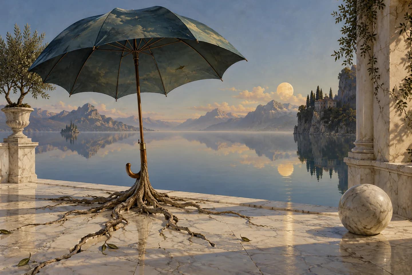 Surrealist painting artwork 14
