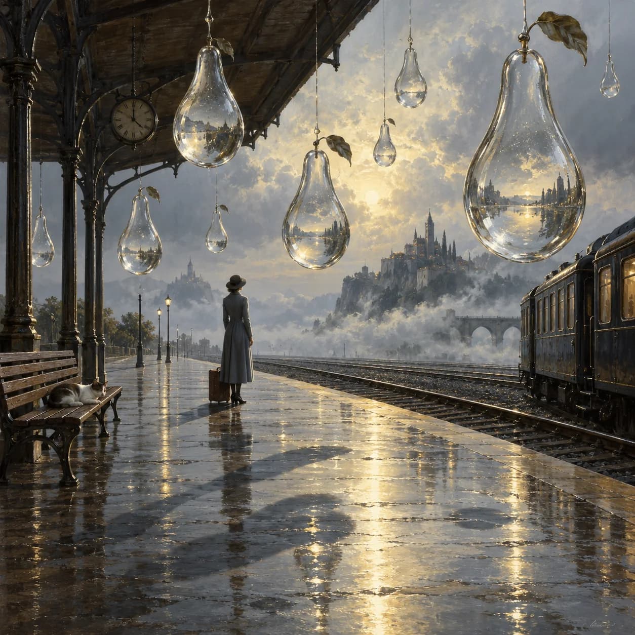 Surrealist painting artwork 15