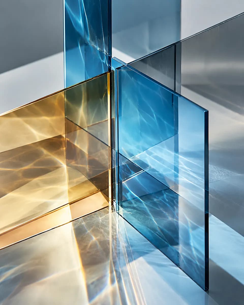 Glass and refraction reference 5