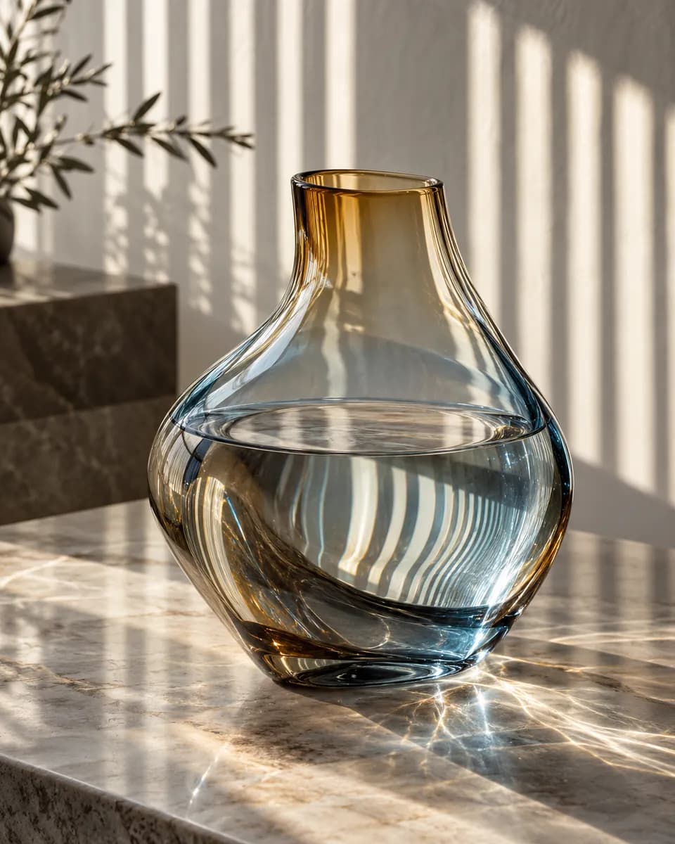 Glass and refraction reference 15