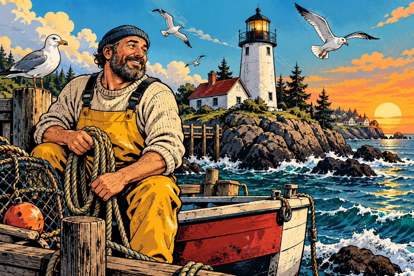 American comic artwork 8