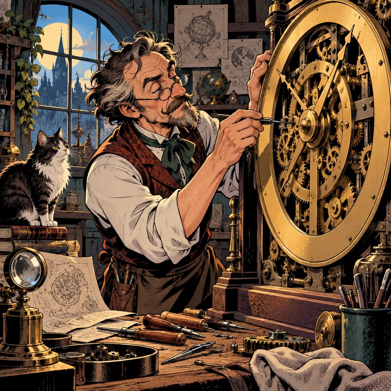 American comic artwork 15