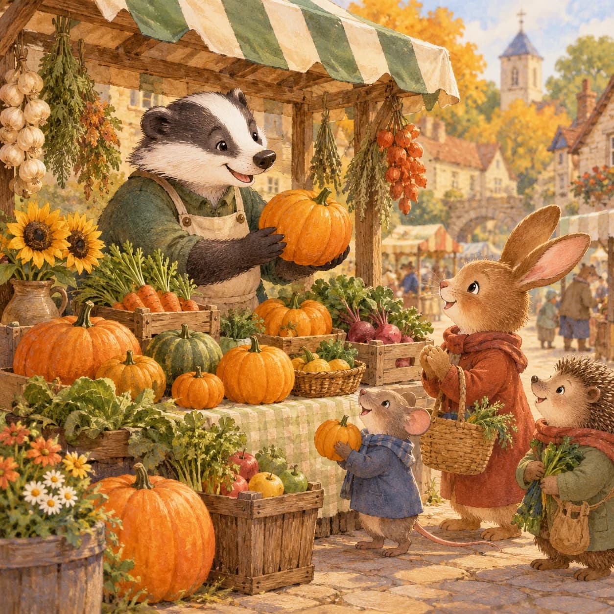 Children's book illustration artwork 6