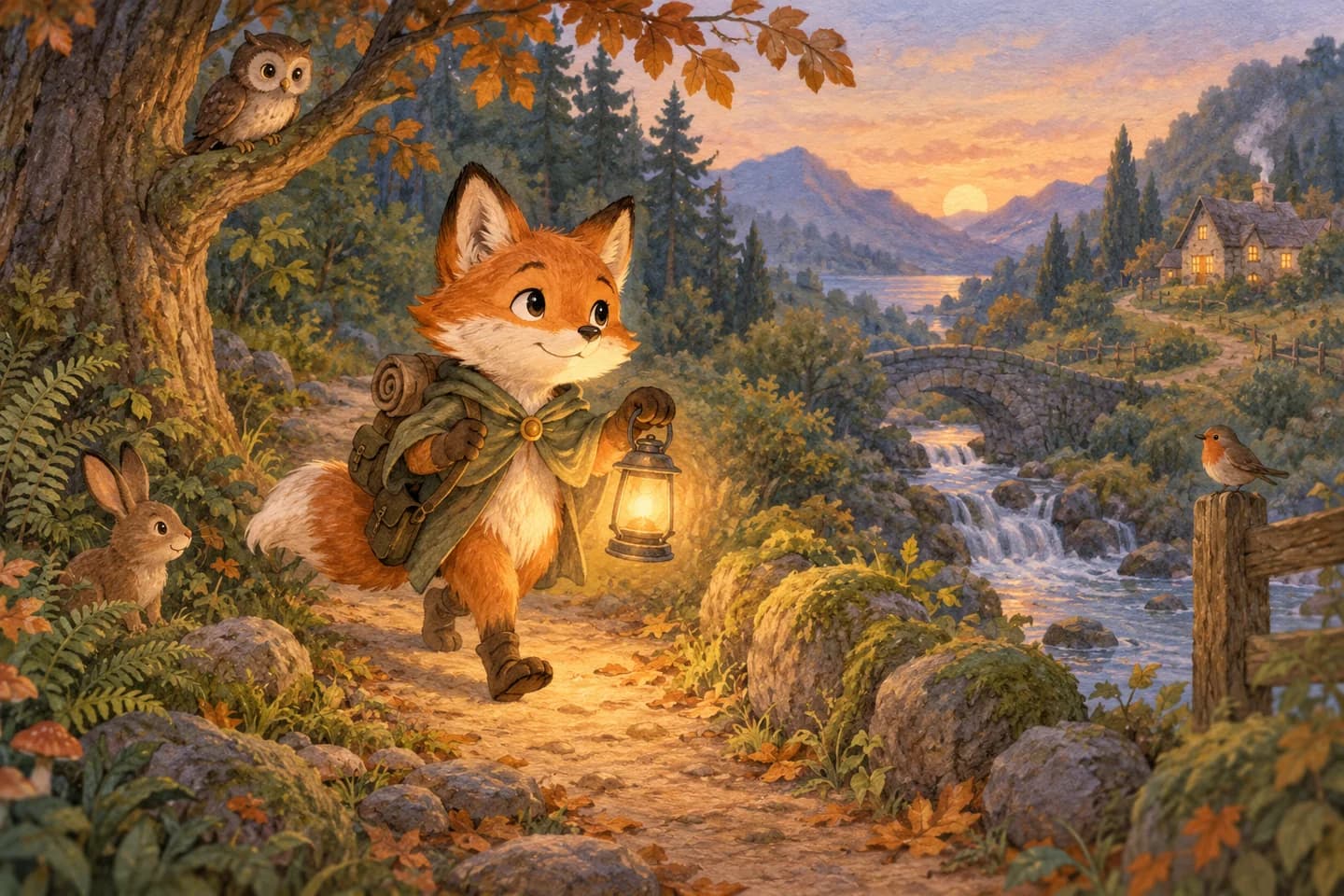 Children's book illustration artwork 11