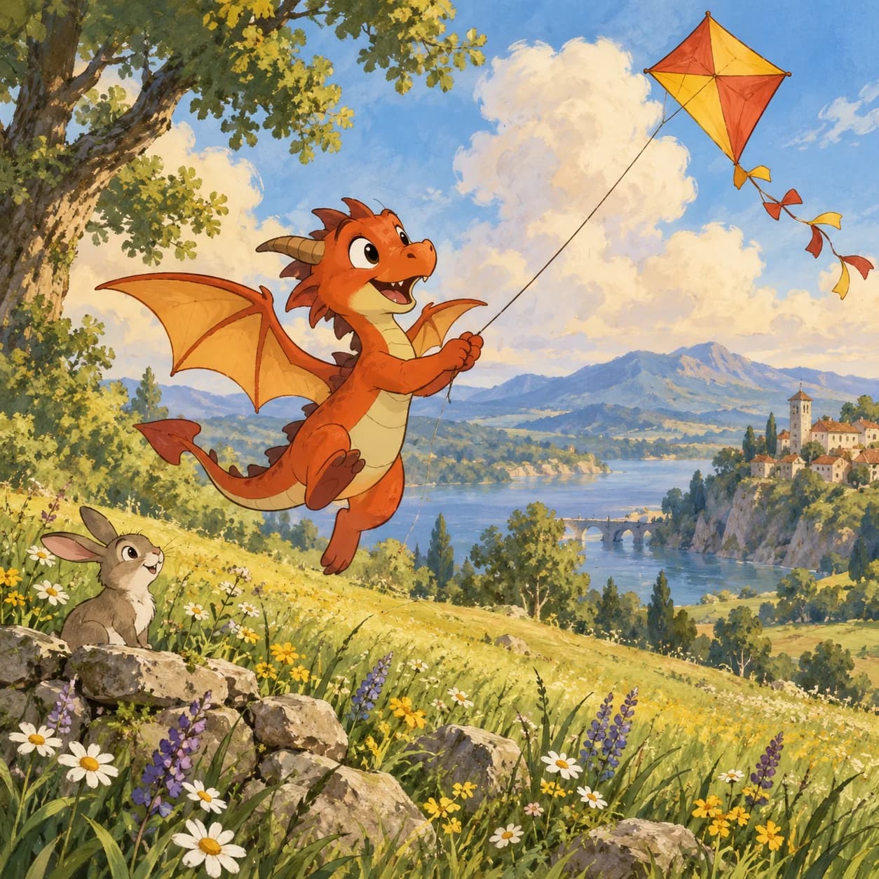 Classic hand-drawn cartoon artwork 12
