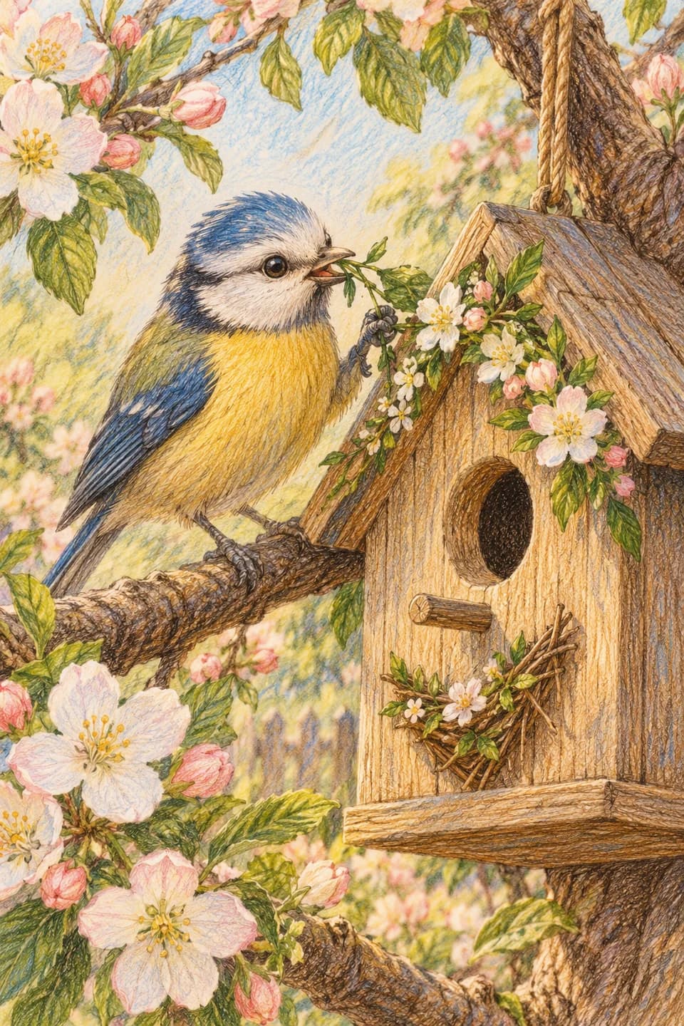 Coloured pencils artwork 4