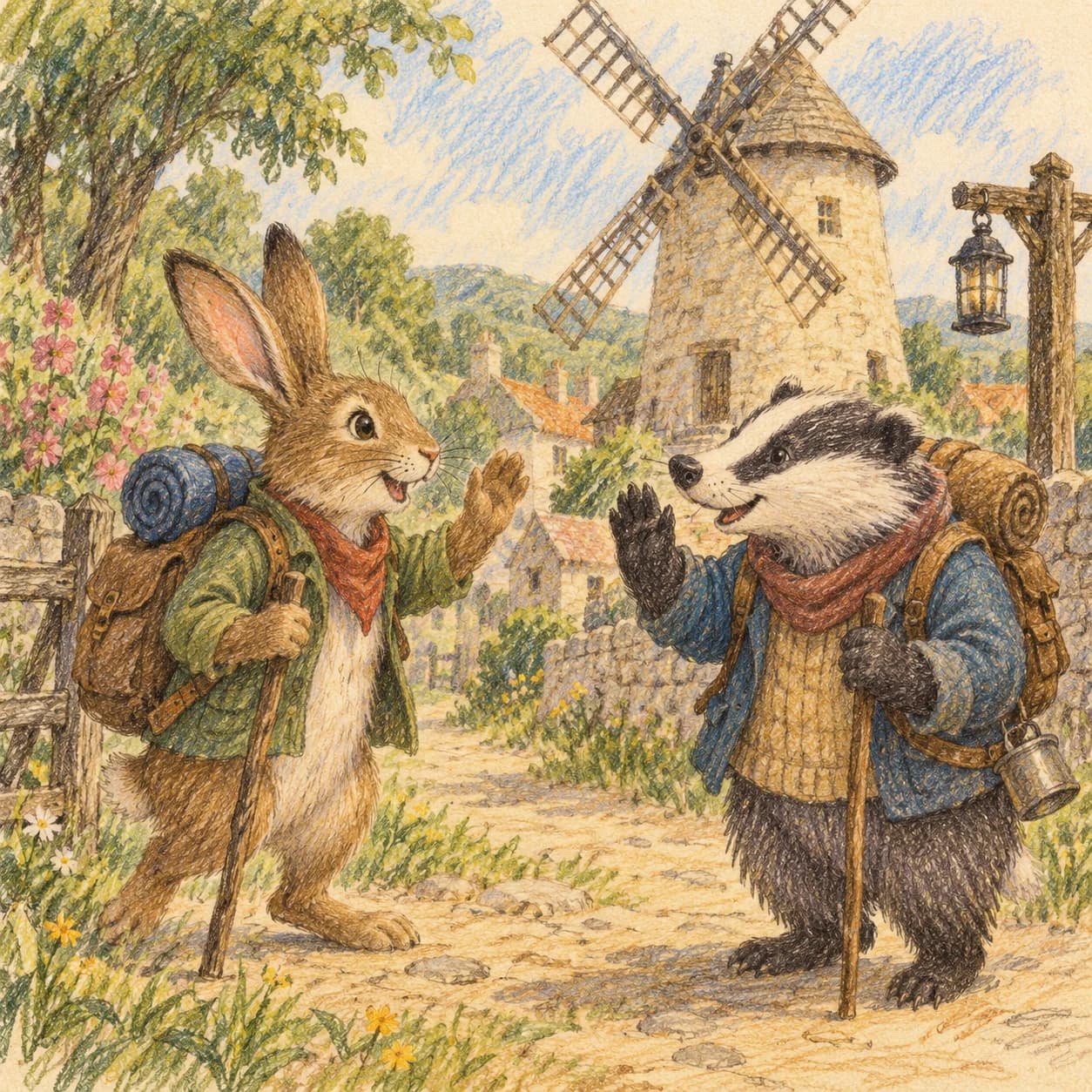 Coloured pencils artwork 6