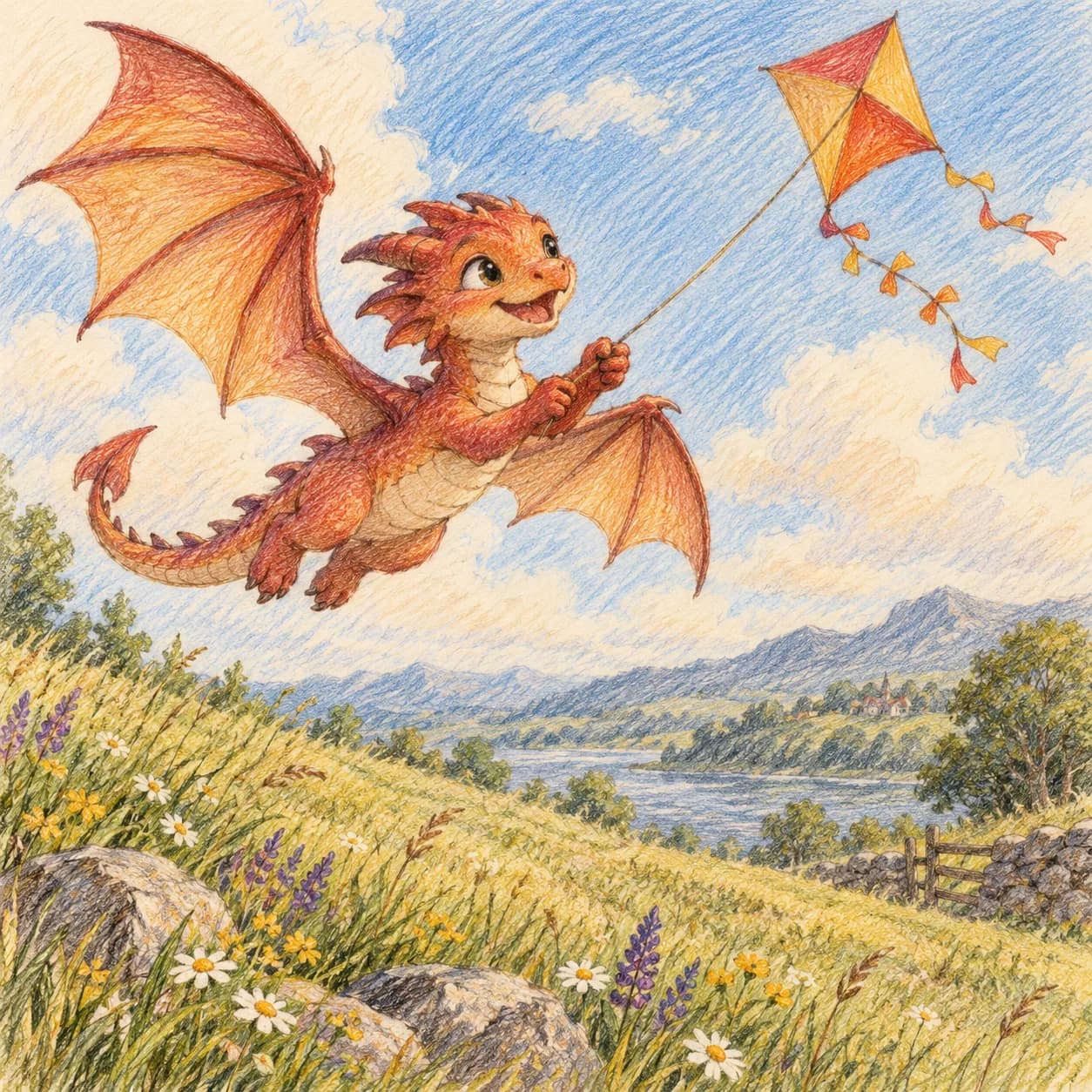 Coloured pencils artwork 9