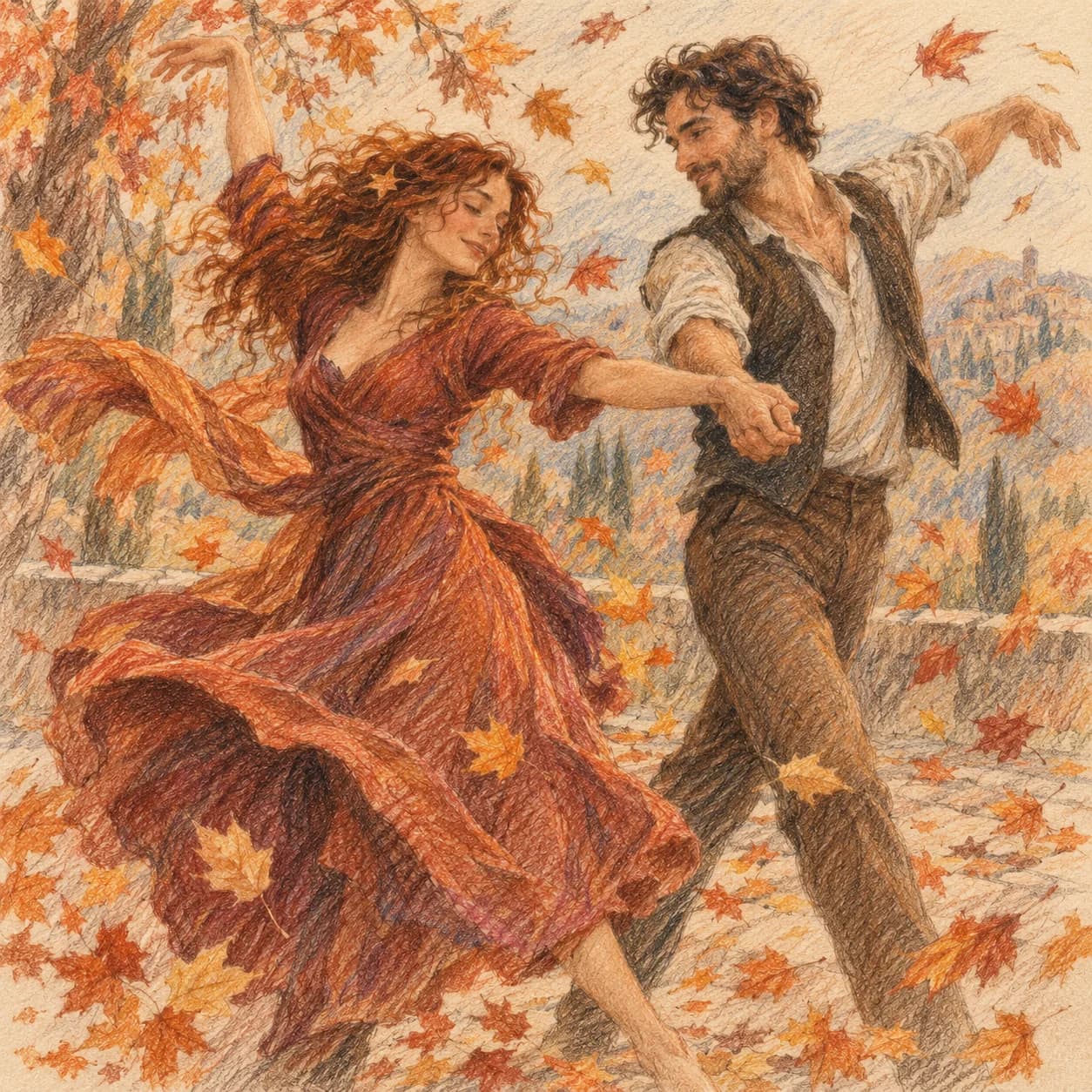 Coloured pencils artwork 12