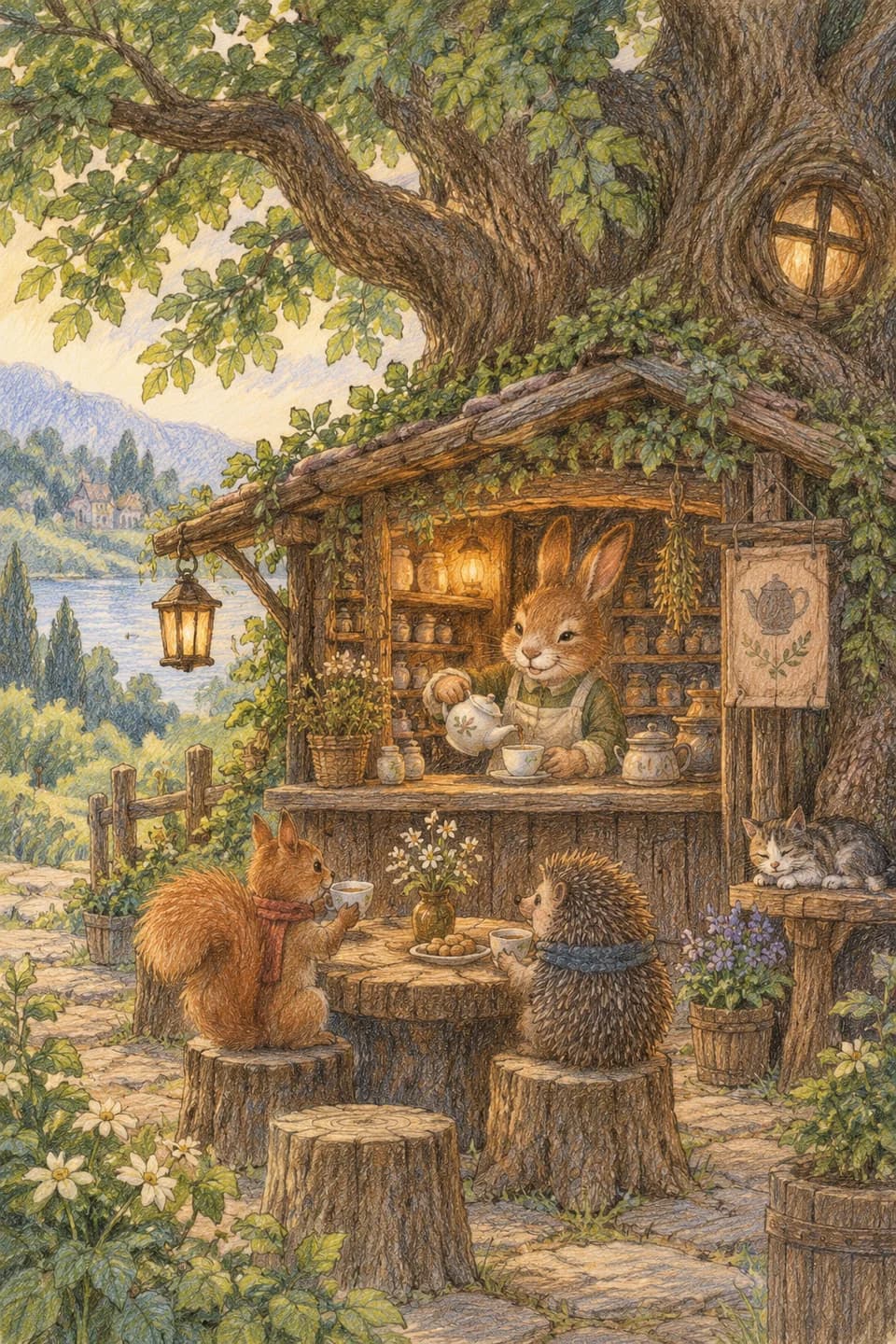Coloured pencils artwork 13