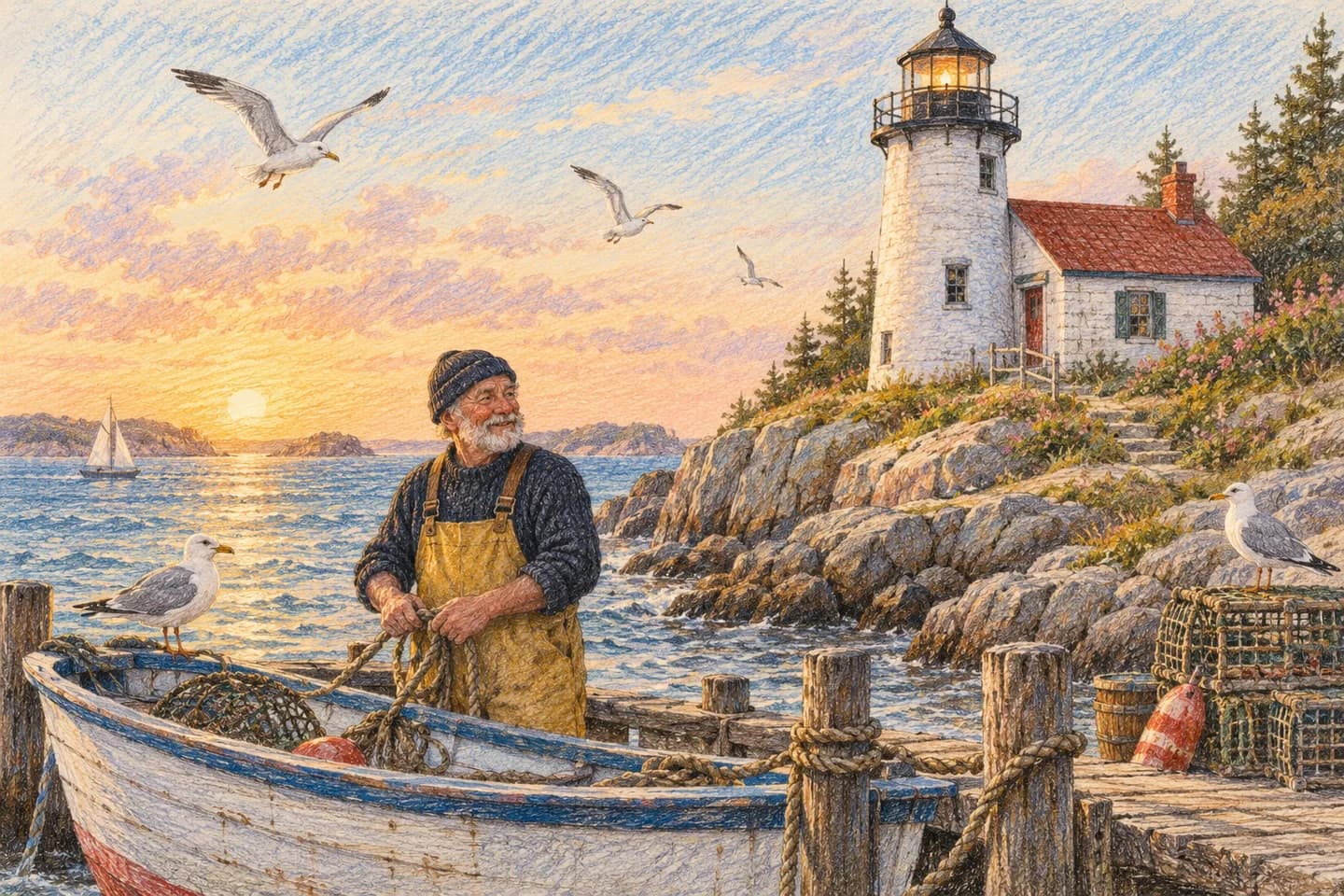 Coloured pencils artwork 14