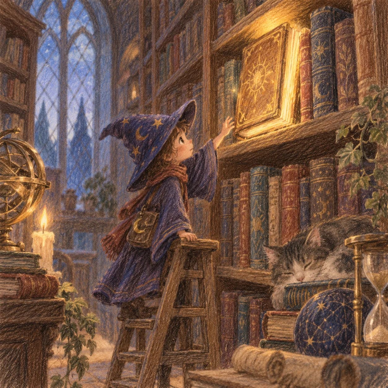 Coloured pencils artwork 15