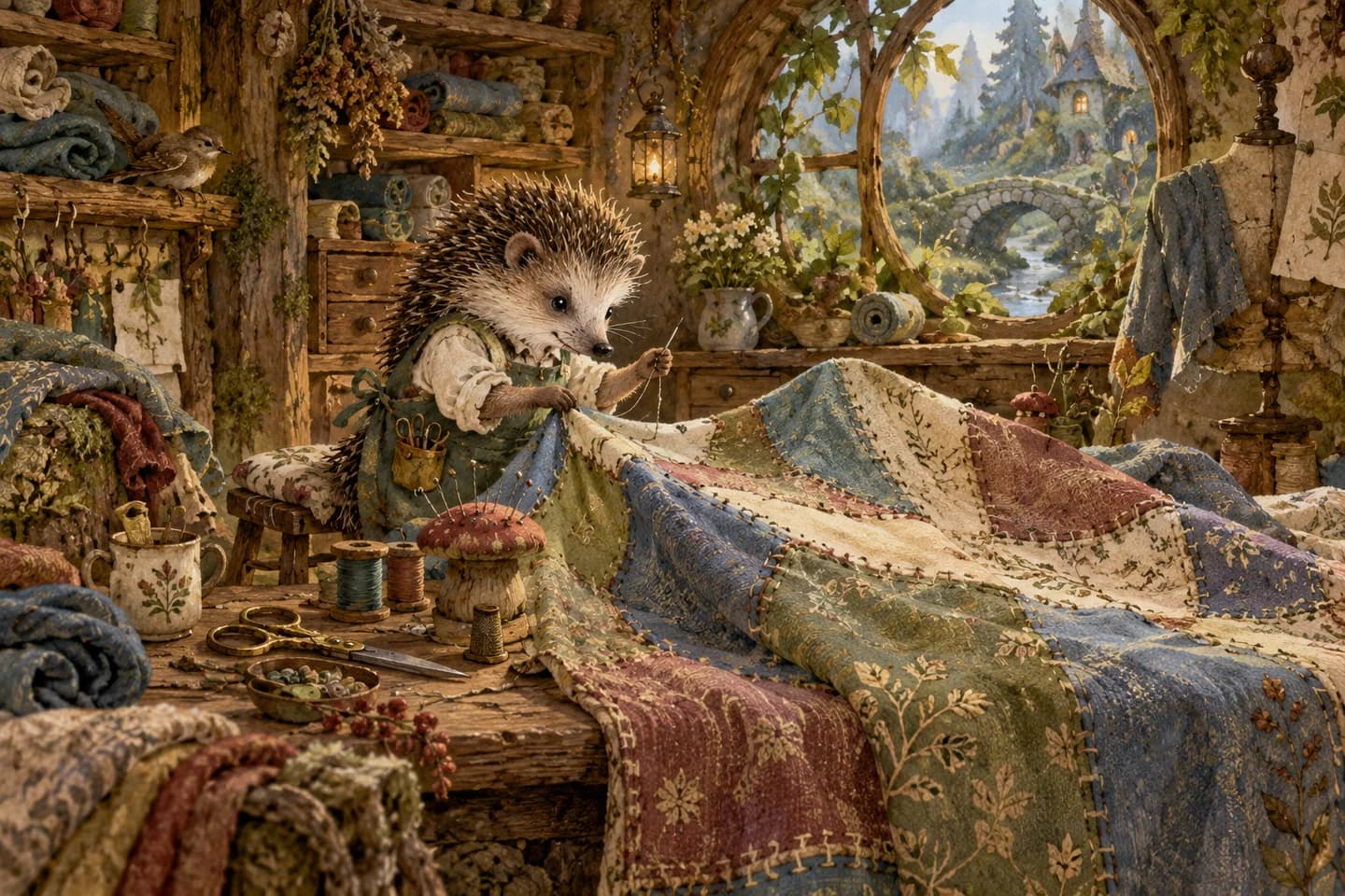 Old European fairytale artwork 8