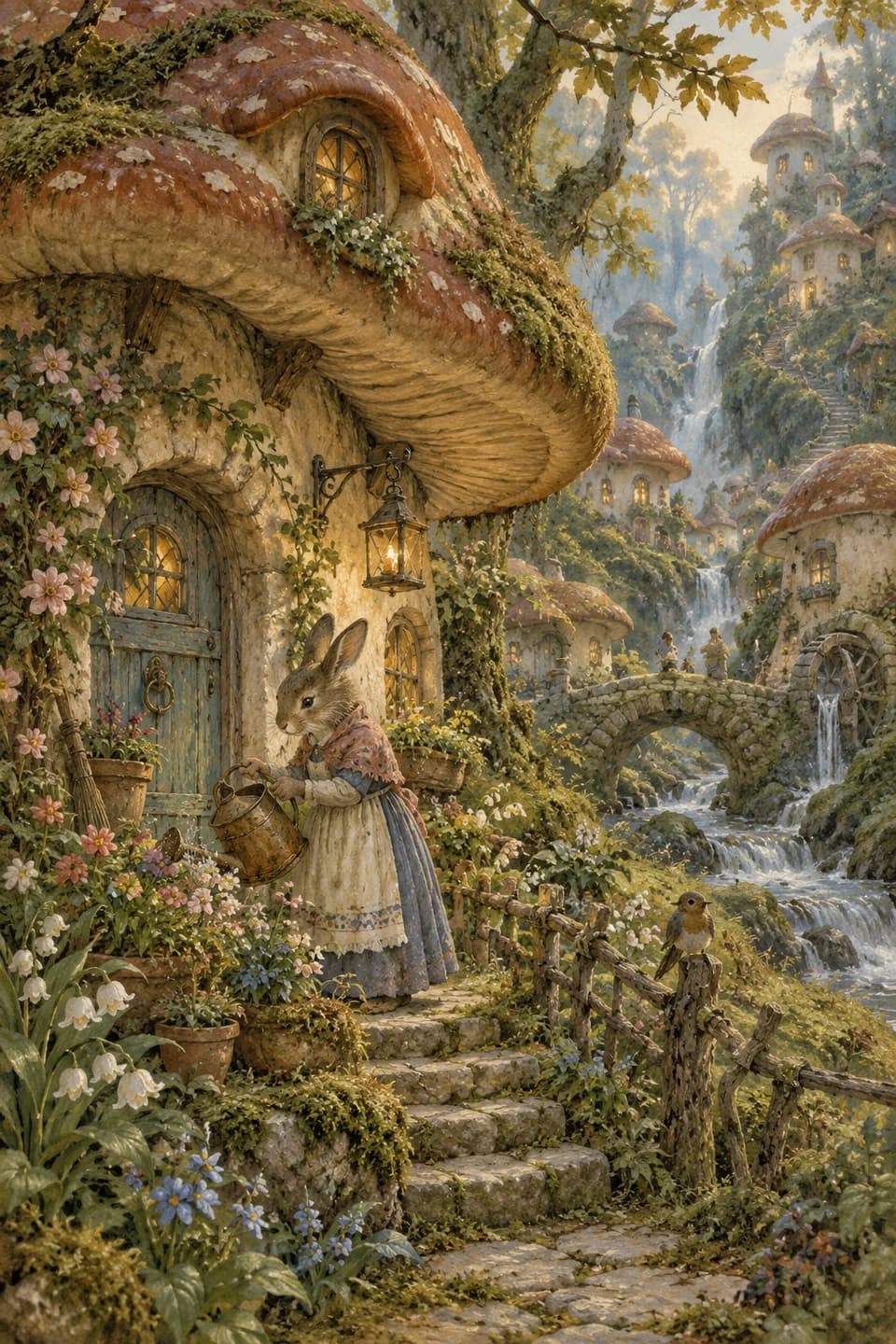Old European fairytale artwork 10