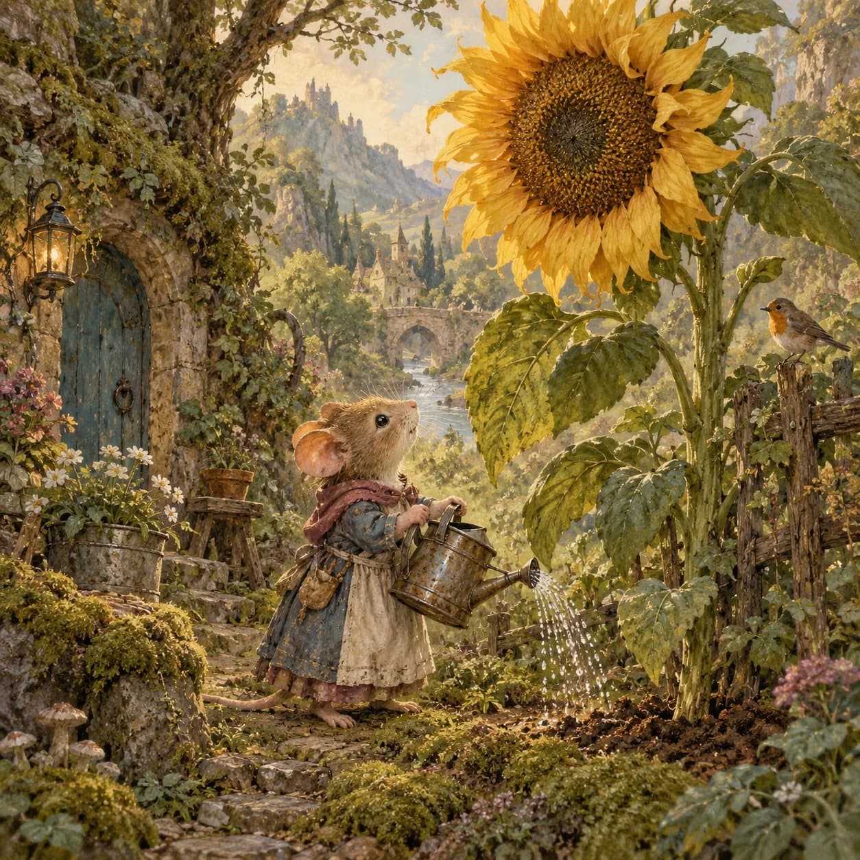 Old European fairytale artwork 12