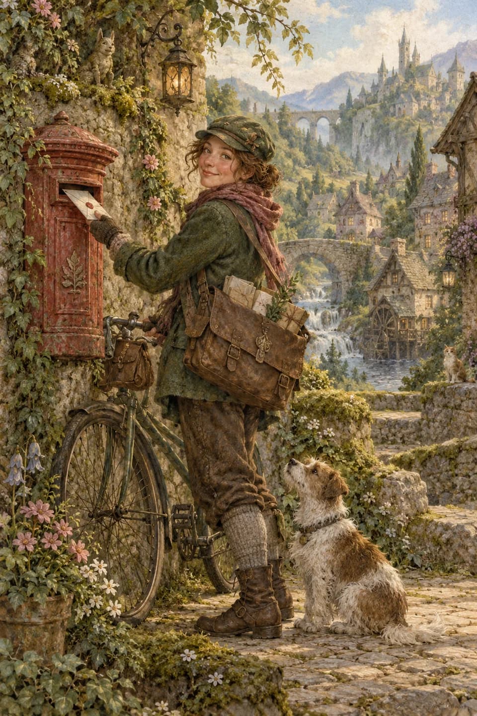 Old European fairytale artwork 13