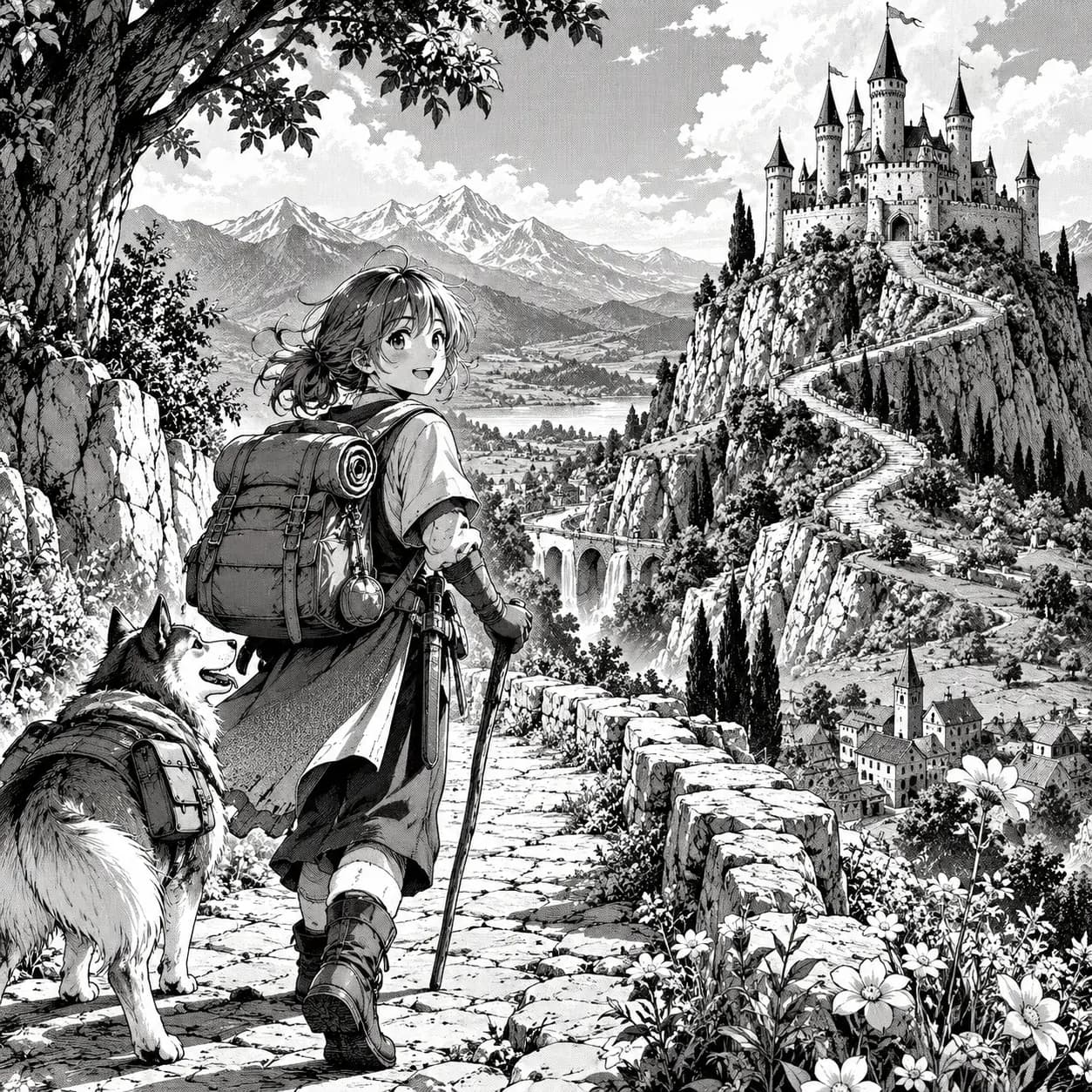 Manga artwork 6