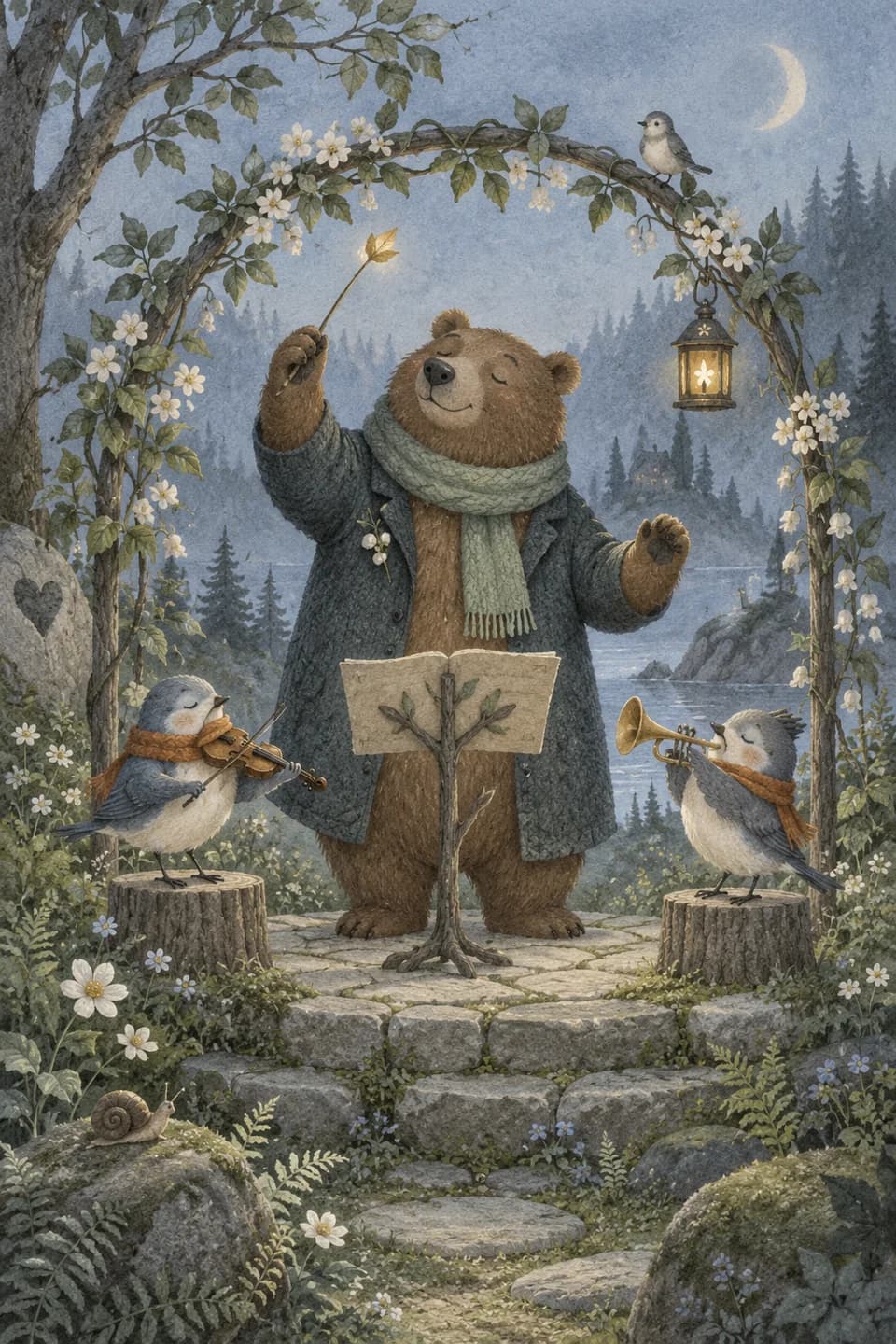 Scandinavian fairytale artwork 7