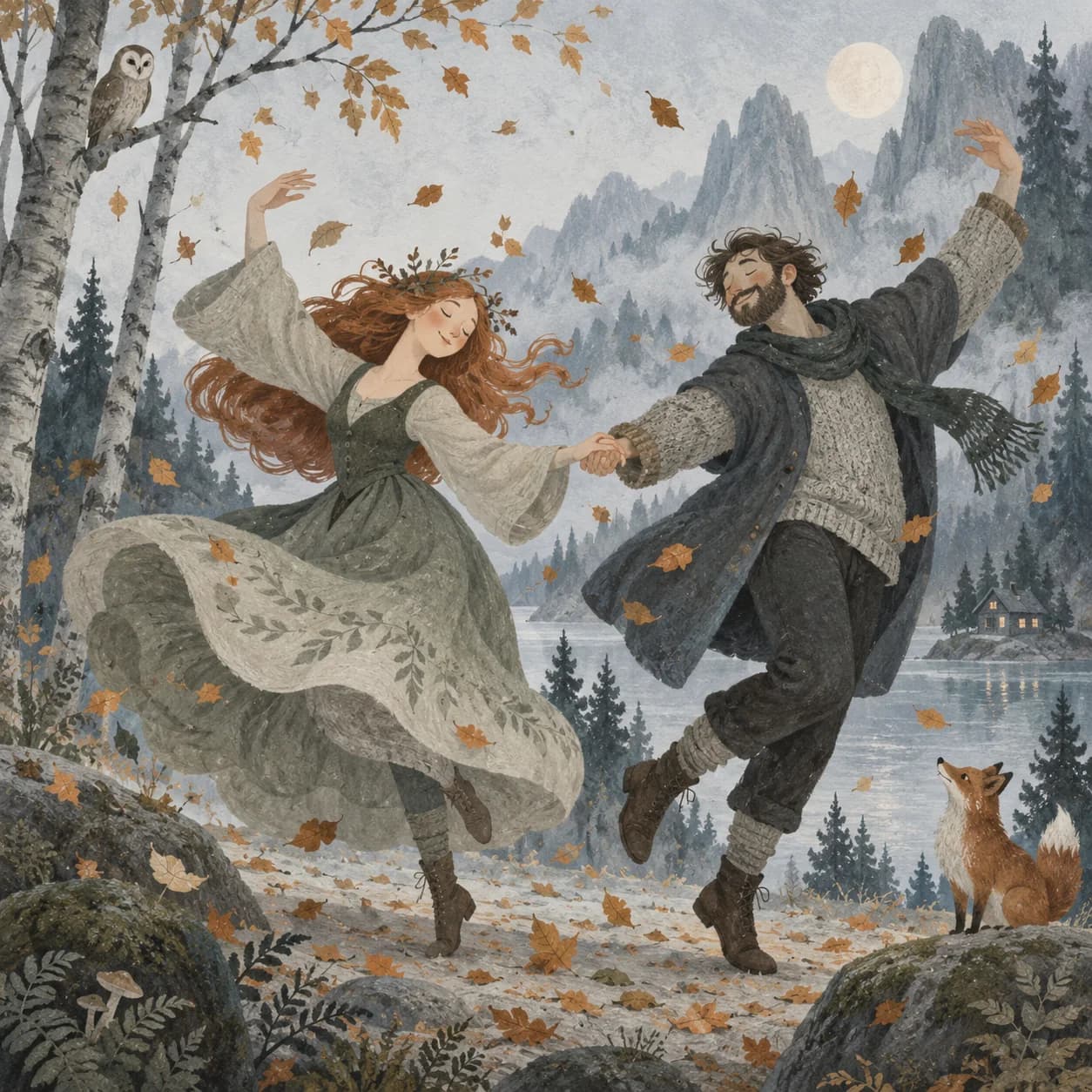 Scandinavian fairytale artwork 9