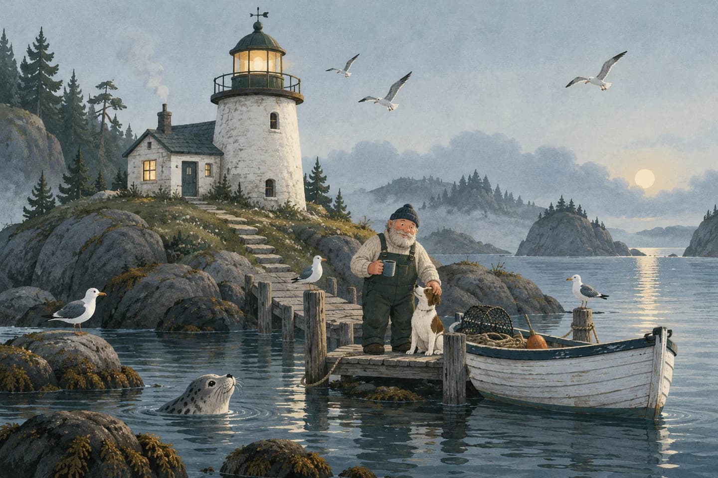 Scandinavian fairytale artwork 11
