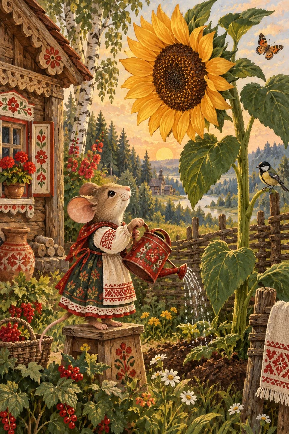 Slavic fairytale artwork 4