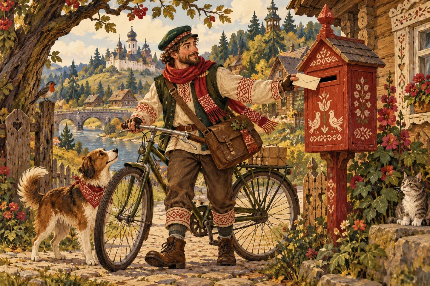 Slavic fairytale artwork 5