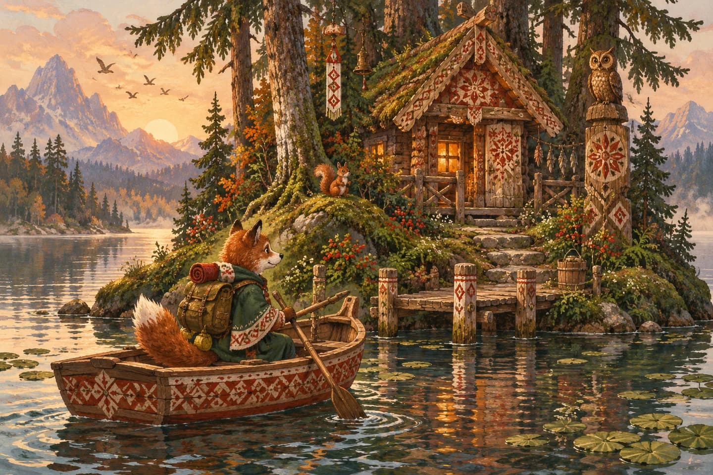 Slavic fairytale artwork 8