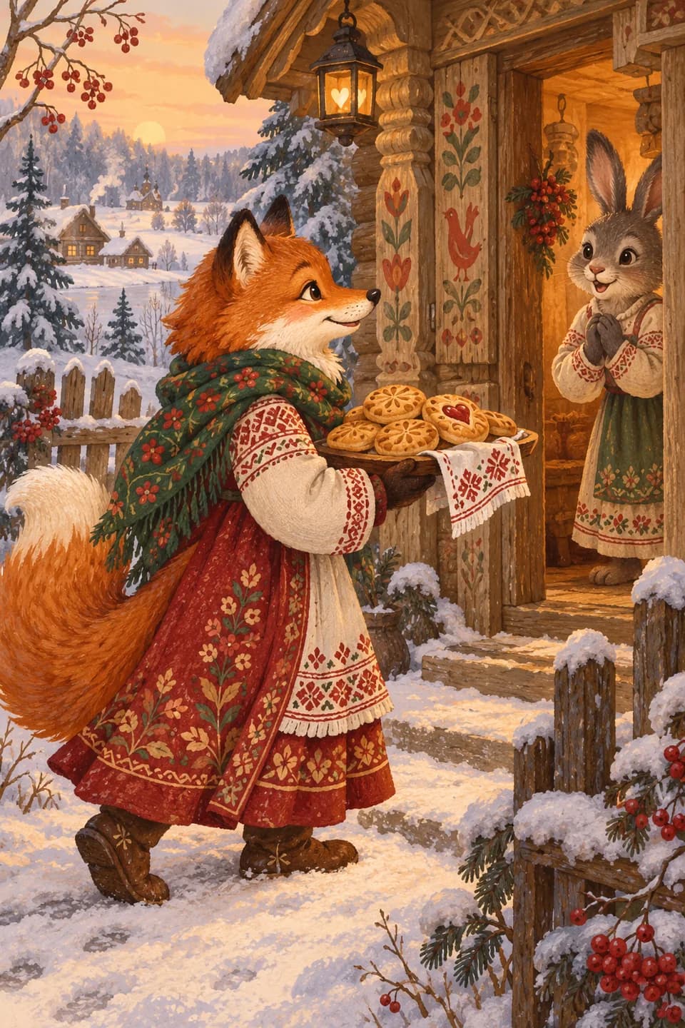 Slavic fairytale artwork 10