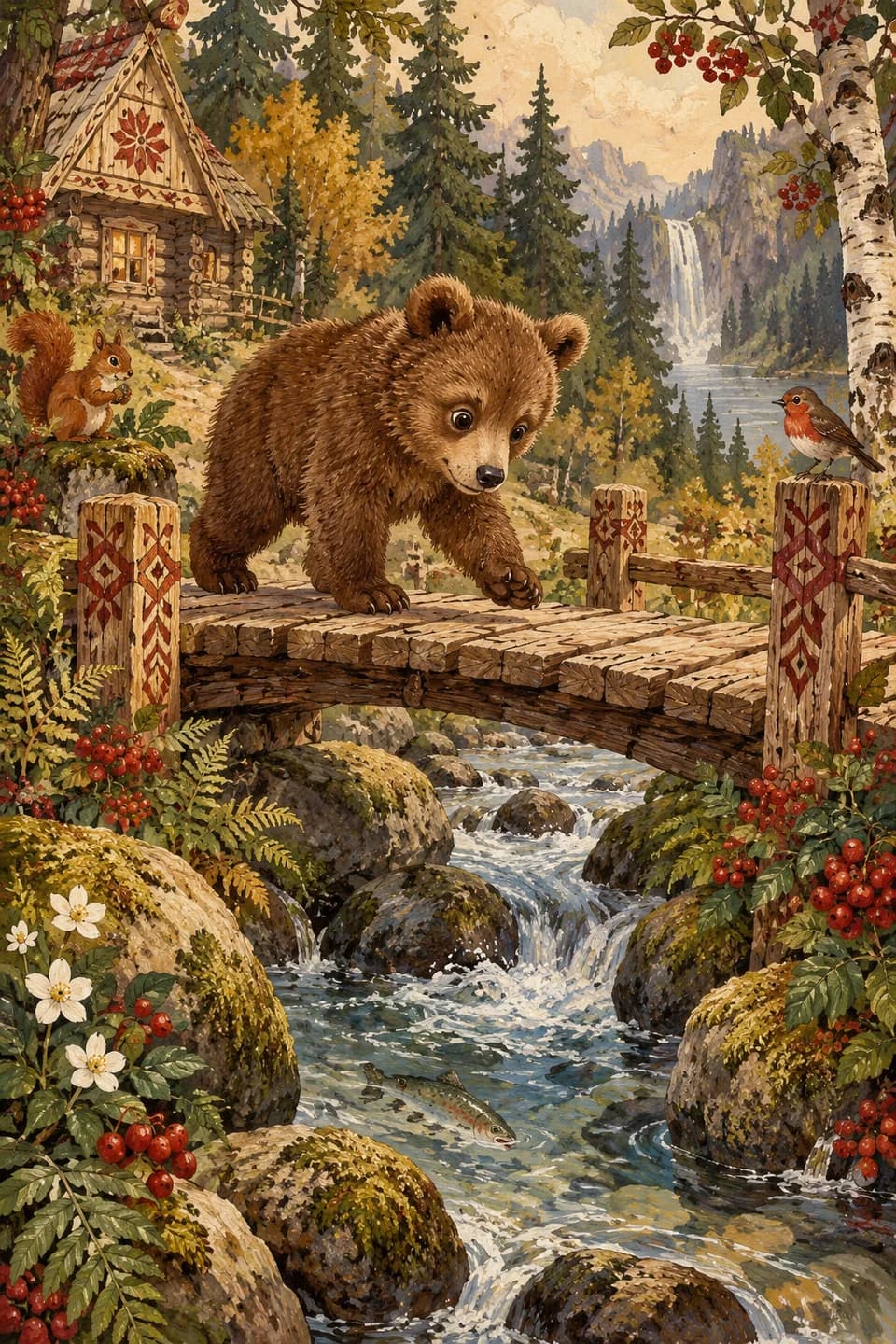 Slavic fairytale artwork 13