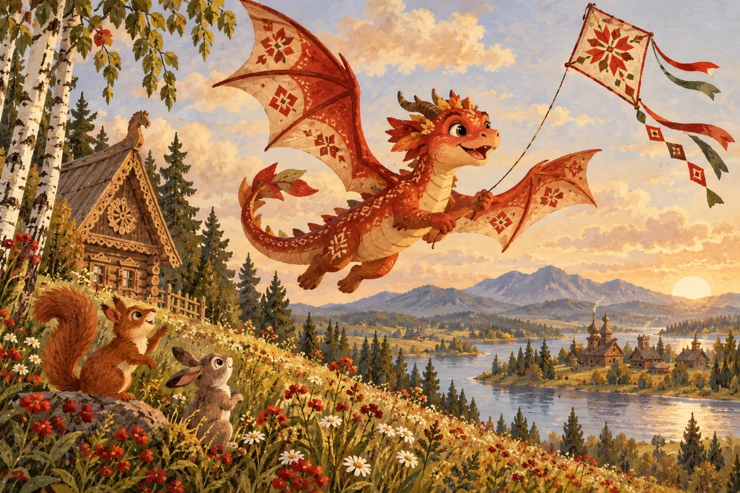 Slavic fairytale artwork 14