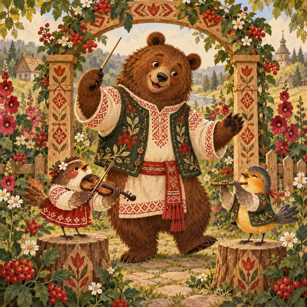 Slavic fairytale artwork 15