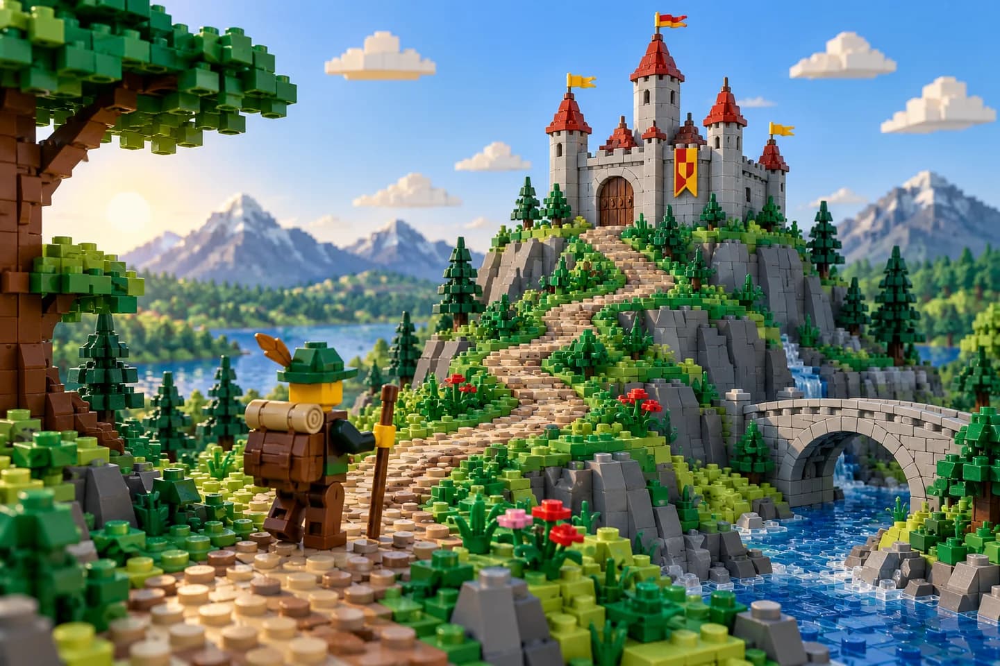 LEGO-like blocks artwork 11