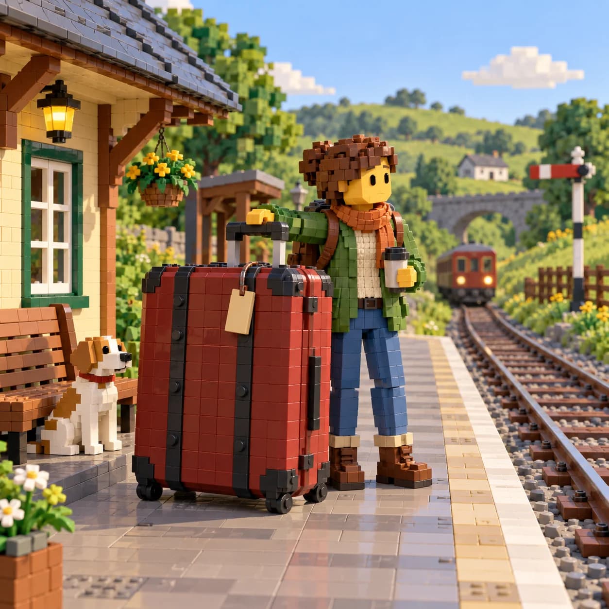 LEGO-like blocks artwork 12