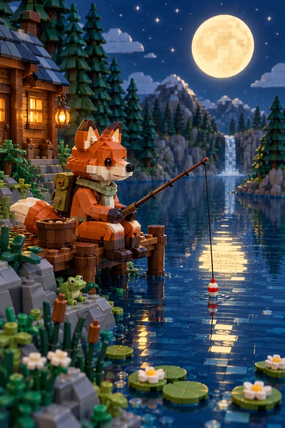 LEGO-like blocks artwork 13