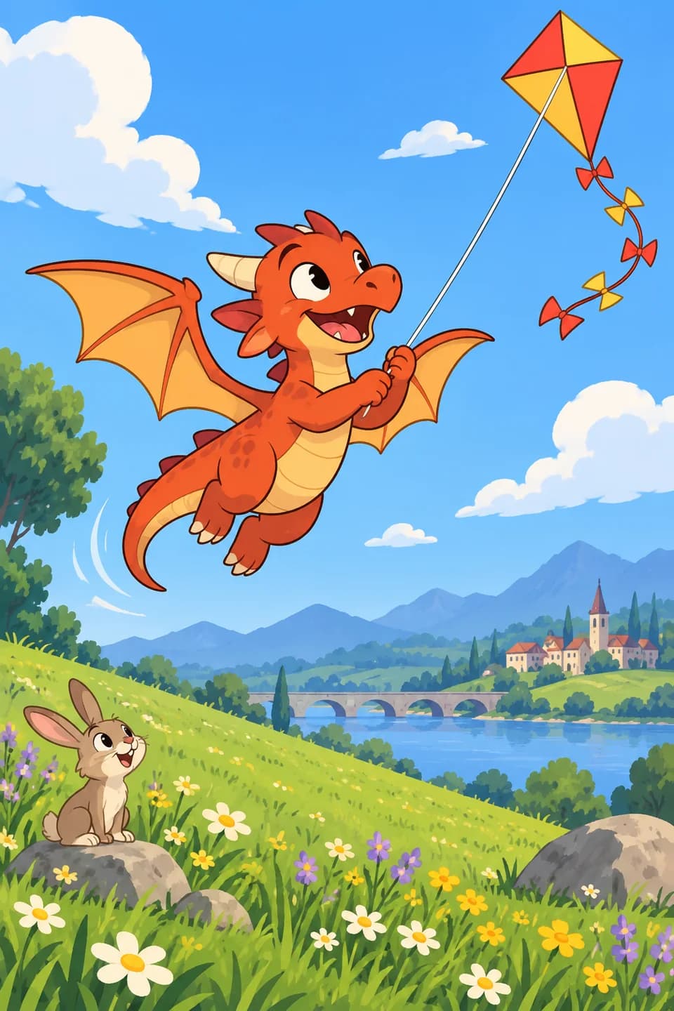 Modern TV cartoon artwork 4