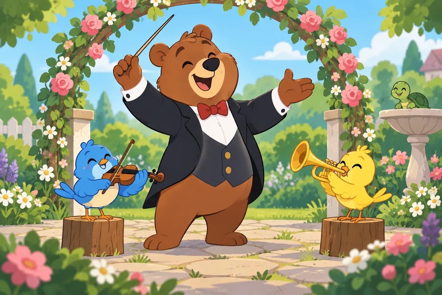 Modern TV cartoon artwork 5