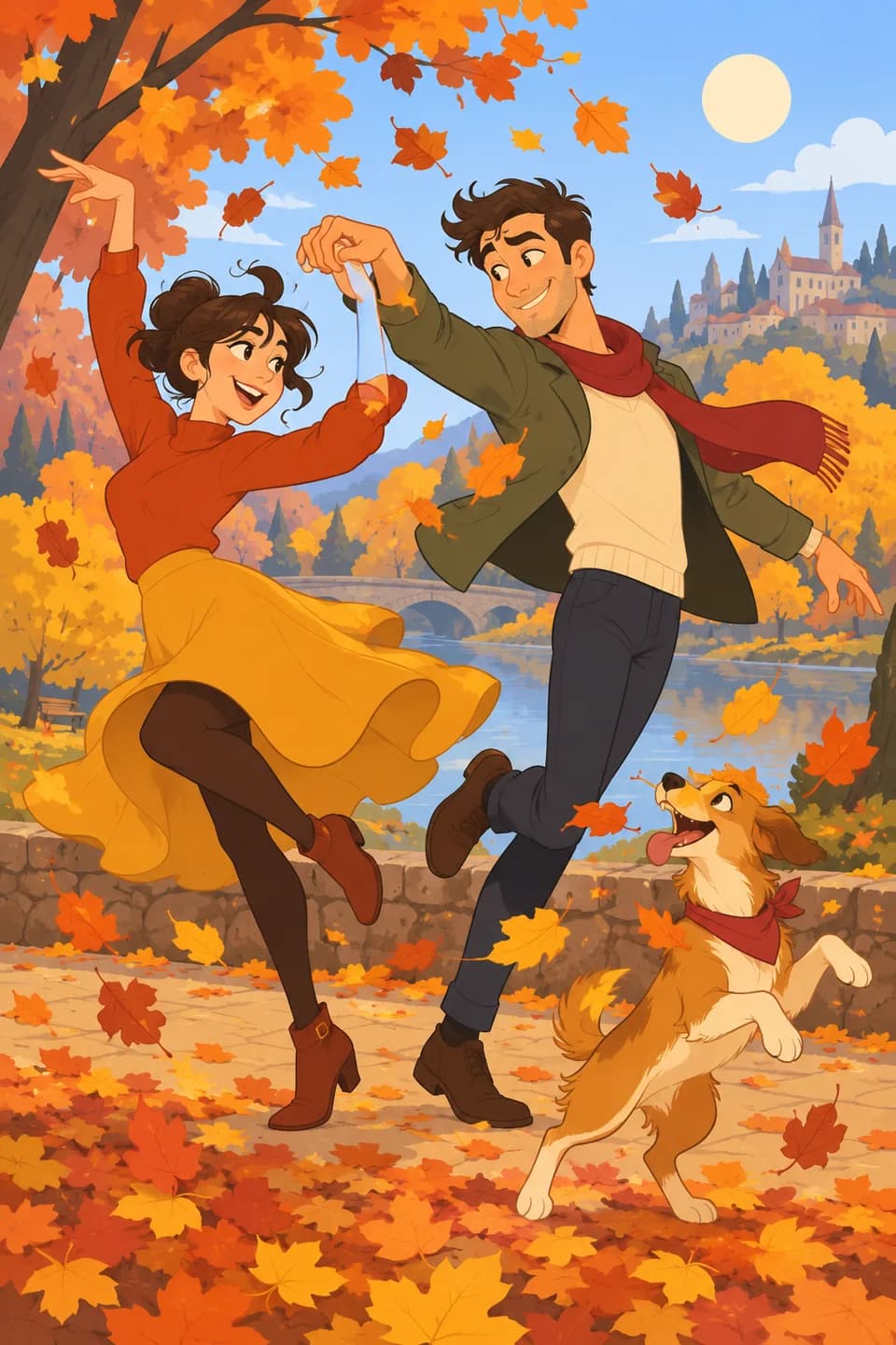 Modern TV cartoon artwork 7