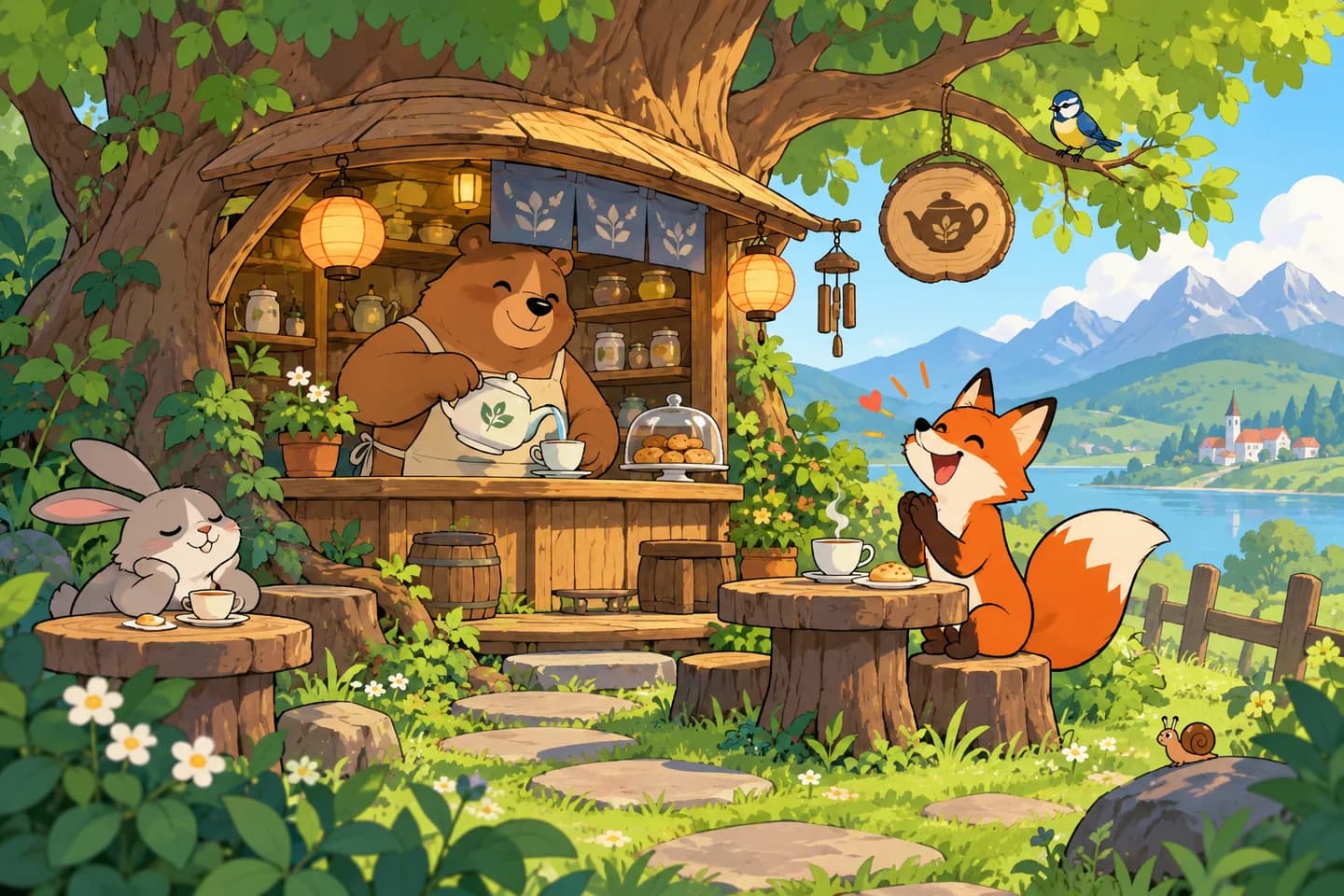 Modern TV cartoon artwork 8