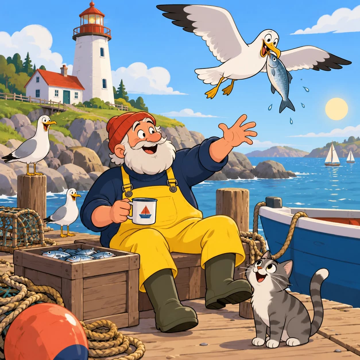Modern TV cartoon artwork 9