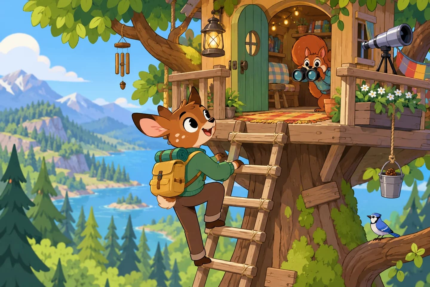 Modern TV cartoon artwork 11