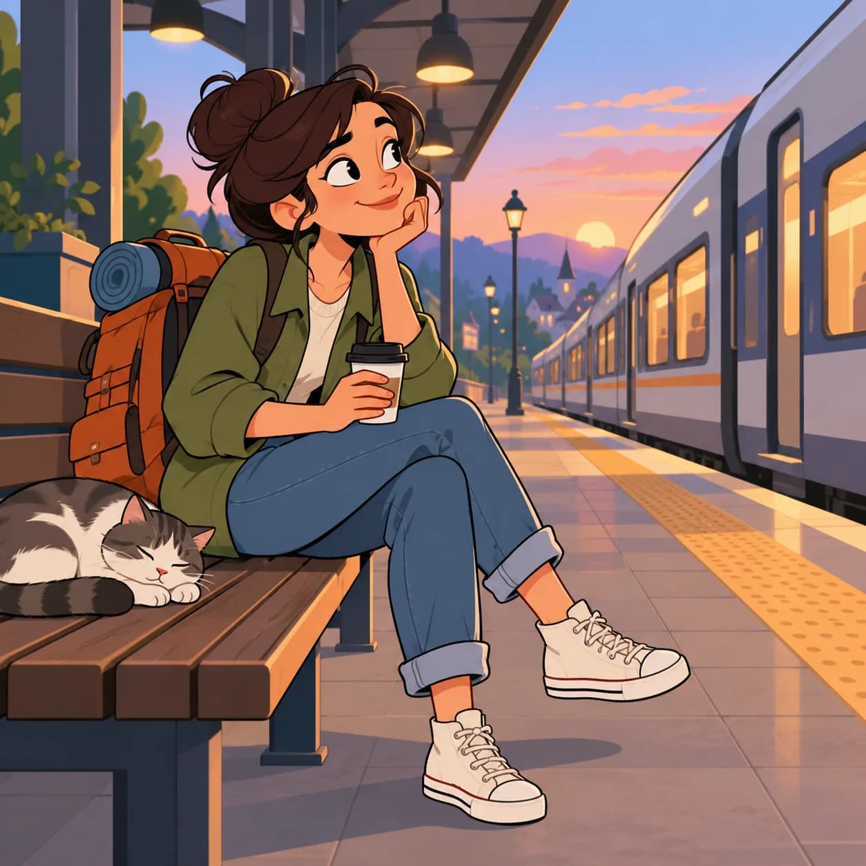 Modern TV cartoon artwork 12
