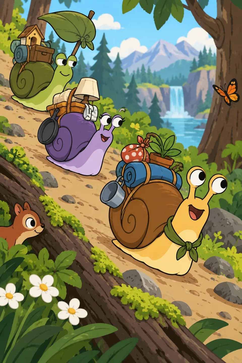 Modern TV cartoon artwork 13