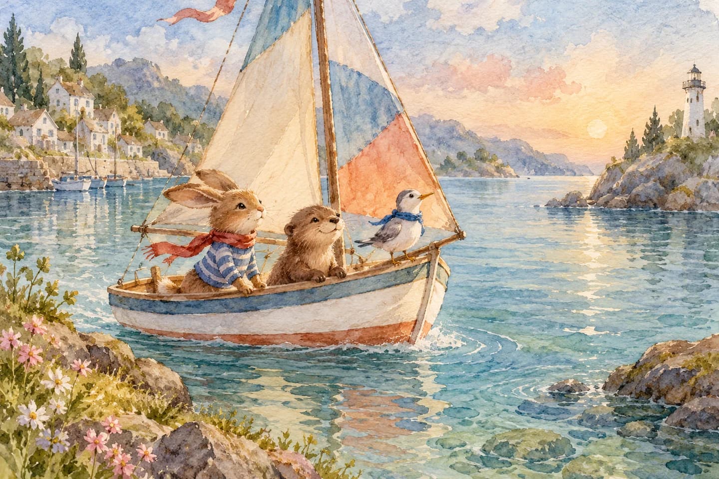 Watercolour fairytale artwork 5